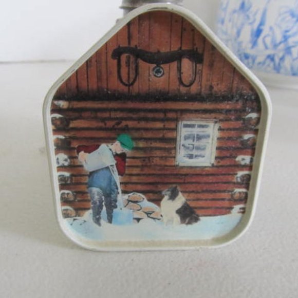 Maple Syrup Tin Container Vintage Advertising Tins Box Container New Hampshire - Picture 4 of 7